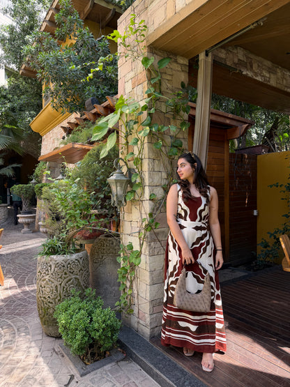 Mocha Muse Maxi Dress