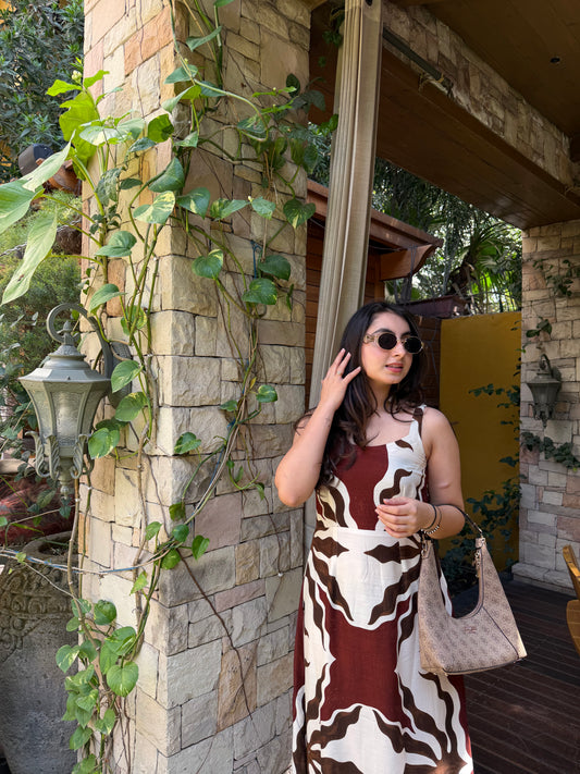 Mocha Muse Maxi Dress