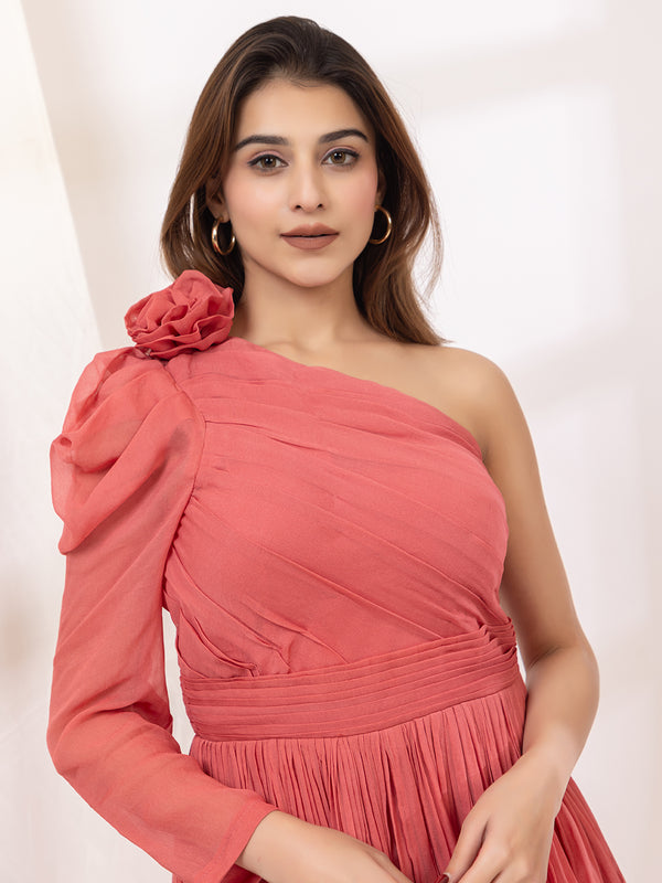 Rose Charm Mini Dress