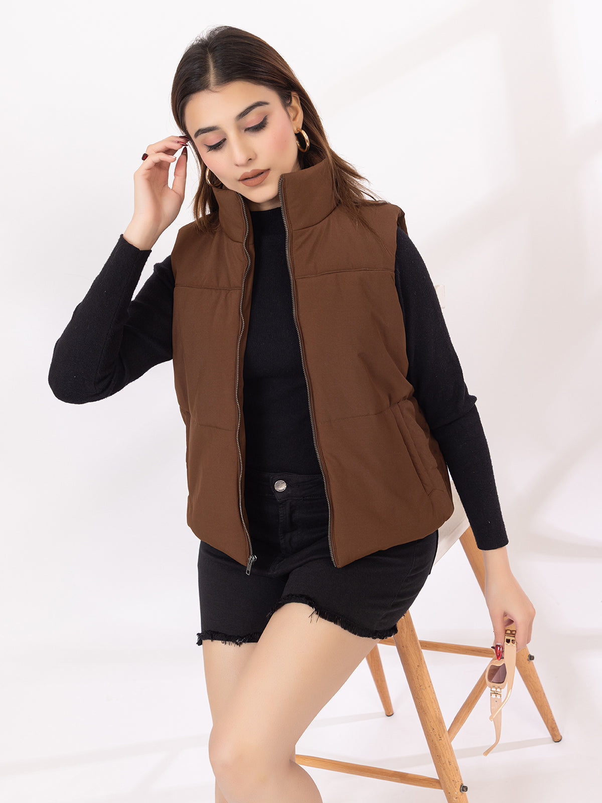 Cocao Puffer Jacket