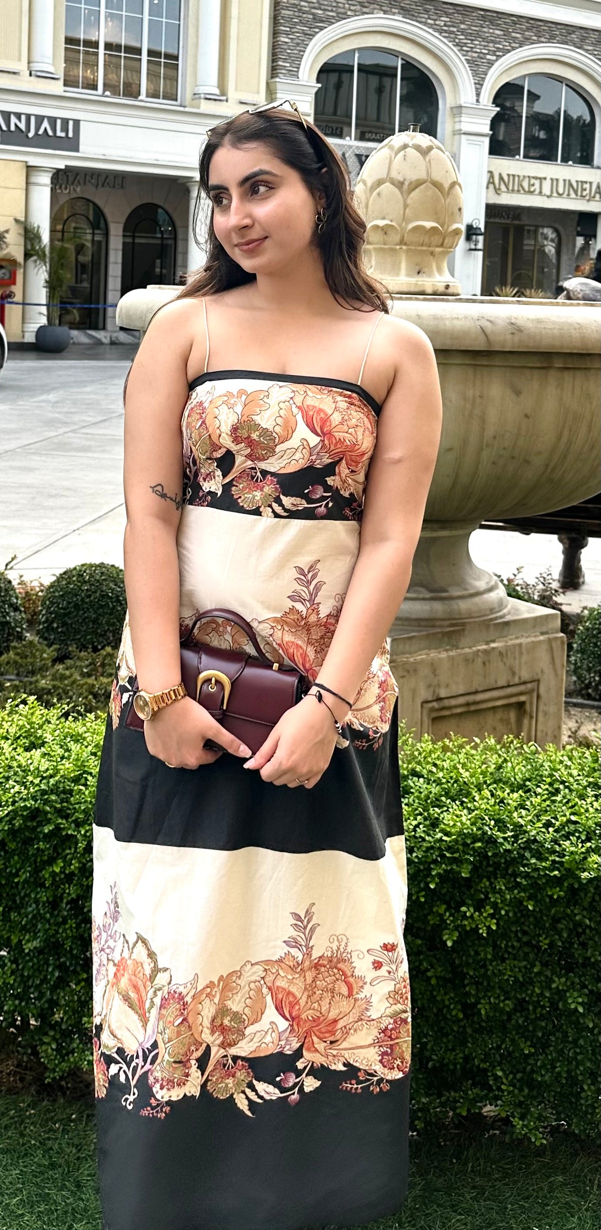HERITAGE FLORAL DRESS
