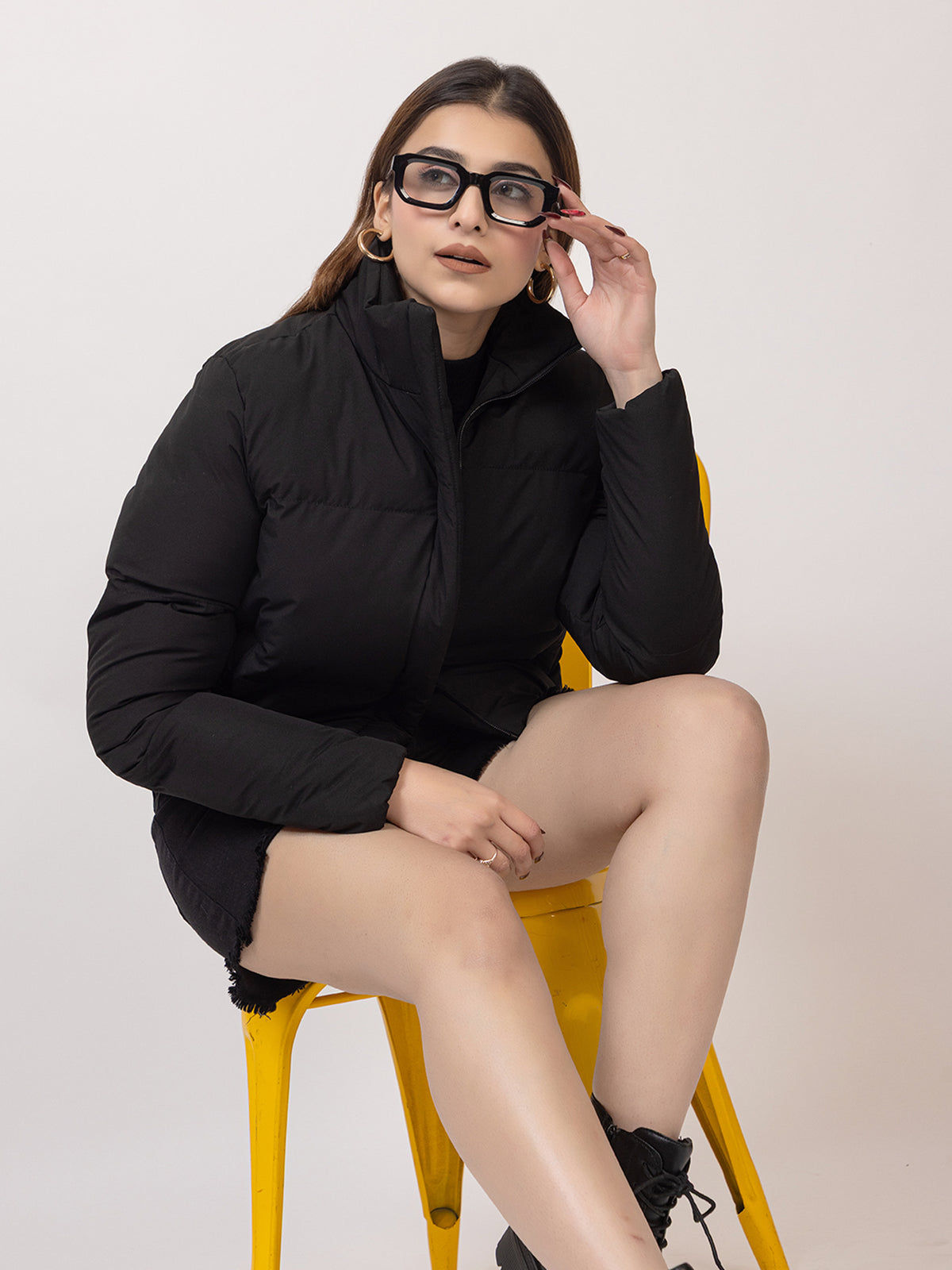 Black Puffer Jacket